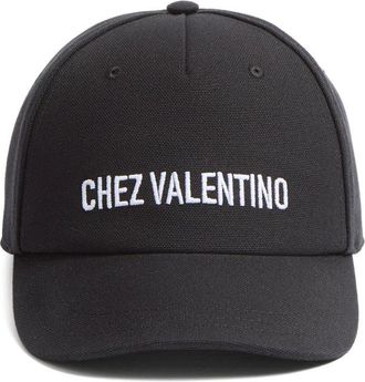 Valentino Garavani Caps Nero-Uomo