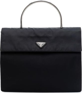Prada Pre-owned Prada Tessuto Metal Handle Bag Ladies 2T1E49F86JITGOUH