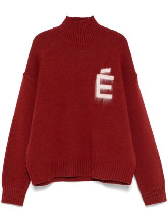 Études Studio high-neck sweater - Red