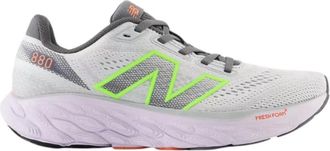 New Balance Womens Fresh Foam W880V14 Running Shoes In Grey/purple