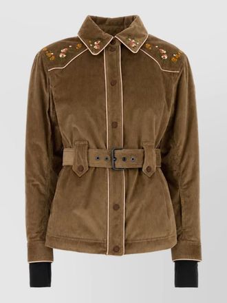 Moncler corduroy down jacket