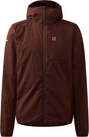 Hagl&ouml;fs L.I.M Mimic Barrier Hood Kunstfaserjacke f&uuml;r Herren | braun