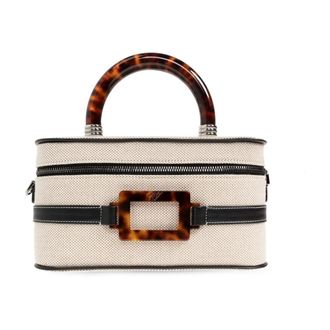 Roger Vivier Tassen, Dames, Beige, ONE Size, Katoen, Handtas