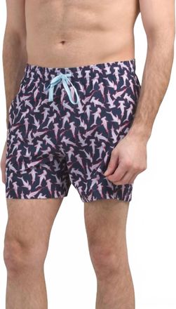 Southern Tide Nailed It Swim Trunk In Dress Blue