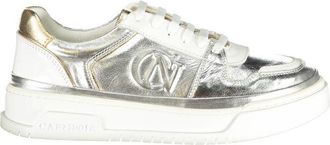 Caf&egrave;noir Gray Leather Athletic Womens Sneakers