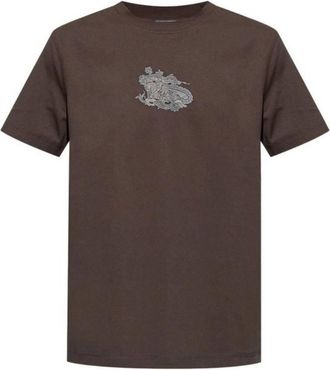 Burberry Paisley EKD Cotton Jersey T-Shirt, Size XX-Small