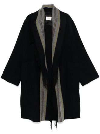 Dorothee Schumacher Striped Comfort coat - Blue