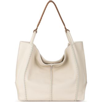 The Sak Los Feliz Large Tote Leather Bag in Stone at Nordstrom