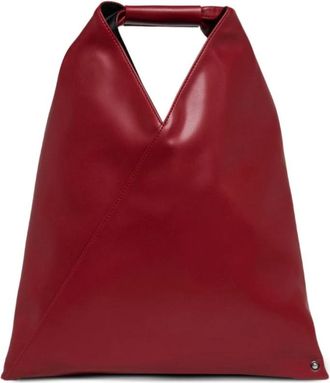 Maison Margiela Tassen, Dames, Rood, ONE Size, Japanese Triangle Bag