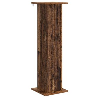 vidaXL Soporte De Plantas Madera Envejecida 30,5 X 30 X 100,5 Cm Vidaxl