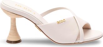 Rodo Sandals With Wicker Heel