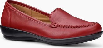 Hotter Womens Jazz Womens Wide Shoes - Red - Size: 4.5