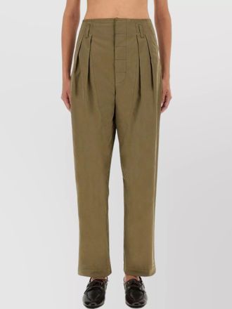 Moschino pleated tailored trousers