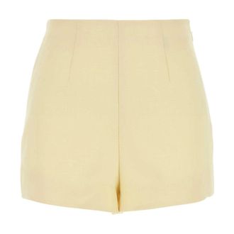 Ami Short Shorts, female, Yellow, XS, High Waist Mini Short