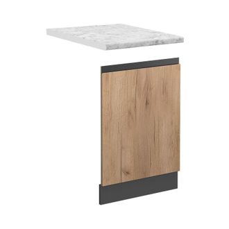 Vicco Panel Frontal R-line, Roble Dorado, 45 Cm, Et M&aacute;rmol