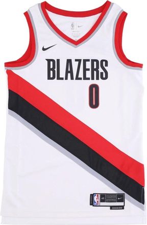 Nike NBA Swingman Jersey - Damian Lillard - Heren - Fitness - Wit - XS - Polyester - Fitness