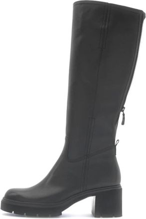 Gabor Schoenen, Dames, Zwart, 40 1/2 EU, Leer, Hoge Laarzen