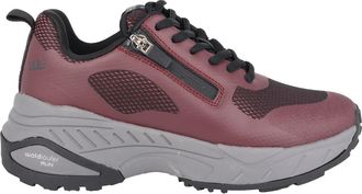 Waldl&auml;ufer Rode damessneakers met brede pasvorm - Dames - Sneakers - Rood - 36 EU - Schoenen