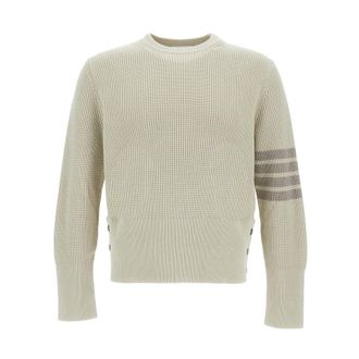 Thom Browne Uomo, Maglie, Beige, M, new