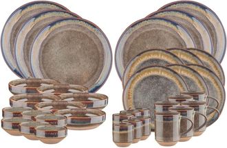 Björn Borg Juego de vajilla GENESIS - 36 piezas - Basalto