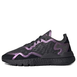 adidas Nite Jogger Fluid Black Purple FV1676