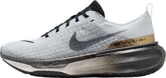 Nike Nike Mens ZoomX Invincible Run Flyknit 3 Sneakers, White/Black-dk Smoke Grey-lt Smoke Grey, 7 UK