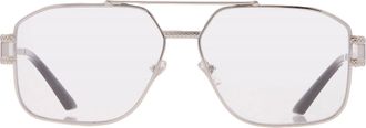 Versace Demo Pilot Mens Eyeglasses VE1302 1000 59