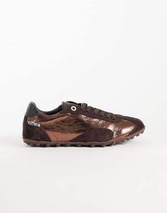 Bronx Gravityy sneakers stringate color bronzo-Marrone