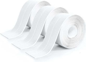 OEM Ruban D Etanch&eacute;it&eacute; - Pvc Blanco - Para Ba&ntilde;o Cocina Fregadero Ba&ntilde;era Inodoro - 320 Cm X 3,8 Cm - Pack De 3