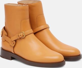 Valentino Garavani Stivaletti VLogo in pelle