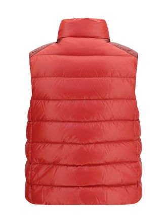 Moncler Womens Frelon Down Filled Vest Bright Red Blazers & Vests Coat