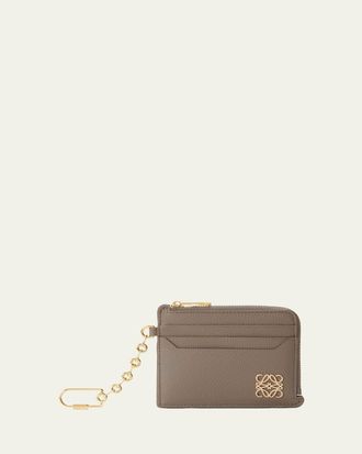 Loewe Anagram Cardholder in Grain Leather