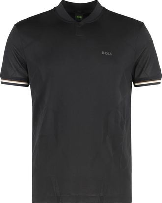 HUGO BOSS Techno Fabric T-Shirt - Heren - T-shirts - Zwart - XL - Polyester - Tops