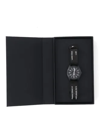 And Wander Mens Accessories Black Stainless Steel