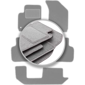 OEM Alfombrillas Gris Ceniza Para Fiat Freemont 7 Plazas (2011-2016)