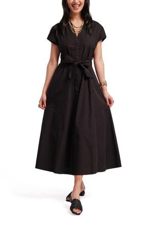 Frances Valentine Eve Dress Solid in Black at Nordstrom, Size Medium
