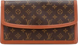 Louis Vuitton Pre-owned Womens Monogram Clutch - Brown Textile - One Size