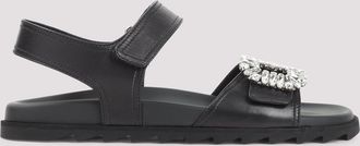 Roger Vivier Slidy Viv Strass-sandalen