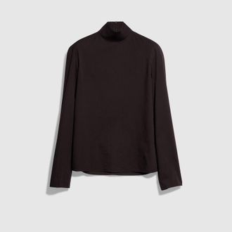 Gucci Cotton Poplin Shirt, Size 42, Black