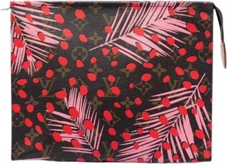 Louis Vuitton Pre-owned Clutches, female, Multicolor, Size: ONE SIZE Pre-owned Toiletry Pouch 26