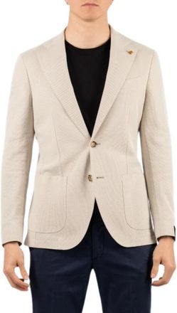 Sartoria Latorre Giacca - Heren - Blazers - Beige - M - Jassen