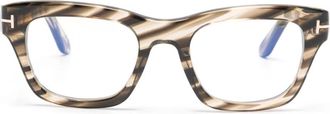 Tom Ford Eyewear Occhiali cat-eye - Nero