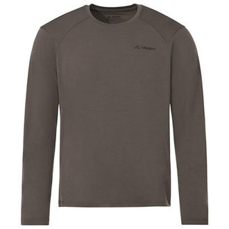 Vaude Essential Wool L/S T-Shirt Merinoshirt f&uuml;r Herren | braun