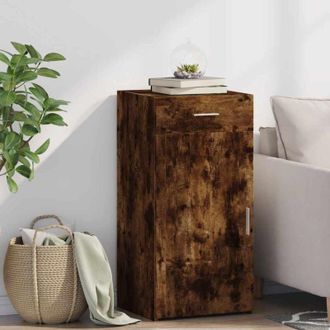 vidaXL Credenza Rovere Fumo 45x42,5x93 cm in Legno Multistrato - Vidaxl