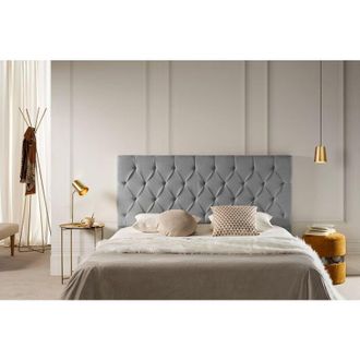 Moonia Cabecero Tapizado Capri Acualine 145x120x12 Cm Moonia