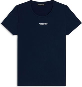 Freddy T-shirt slim fit in D.I.W.O. traspirante con logo