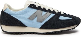 New Balance New Balance 471 Panelled Brushed Suede Sneakers - Blue And White - 5.5 (IT38.5 / UK5.5)