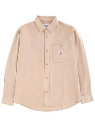 Carhartt Work in Progress Beige Loose Logo Shirt