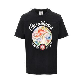 Casablanca Mushroom Emblem T-shirt Man S