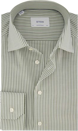 Eton business overhemd Eton Contemporary Fit groen